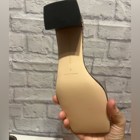 New Good American Heels Size 6 - Picture 4 of 8